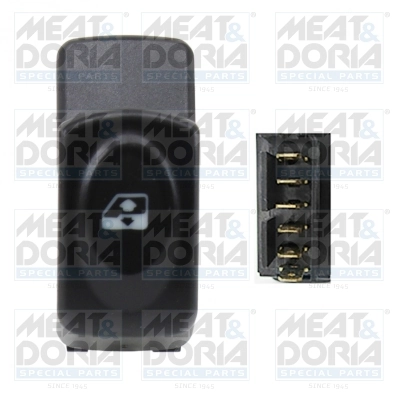 Switch, window regulator